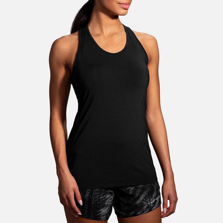Brooks PICK-UP Running Tank Top Womens Sale - Grey (KET238069)